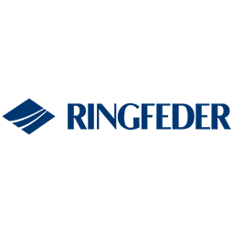 Logo RINGFEDER® (PNG; blue; suitable for web usage)