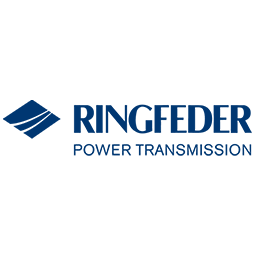 Logo RINGFEDER POWER TRANSMISSION (PNG; blue; suitable for web usage)