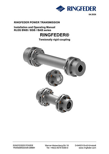 Instruction Manual RINGFEDER® Steel Disc Couplings RLDS