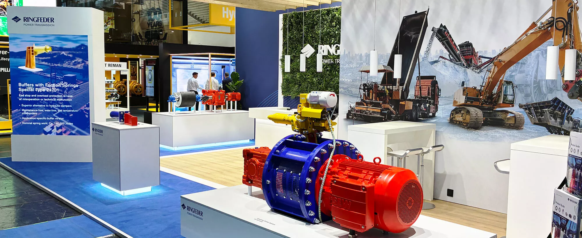 RINGFEDER POWER TRANSMISSION at bauma 2025 in Munich, Germany | RINGFEDER®