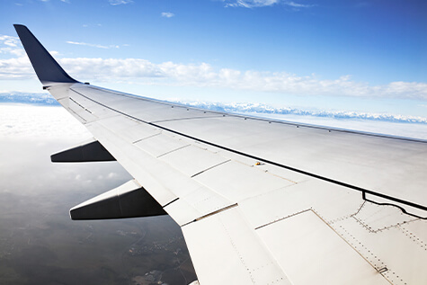 Highly Effective Overload Protection through Friction Springs in Aircraft Wings | RINGFEDER®