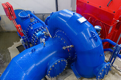 Specially Designed Locking Assemblies and Locking Elements with Integrated Overload Protection for Kaplan Turbines | RINGFEDER®