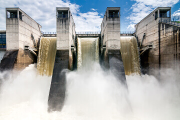 Solutions for Hydro Power Stations | RINGFEDER®