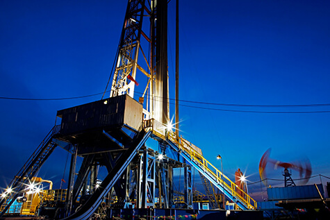 High-Performance Friction Springs as an Ideal Damping Element in Drilling Rigs for the Extraction of Raw Materials | RINGFEDER®